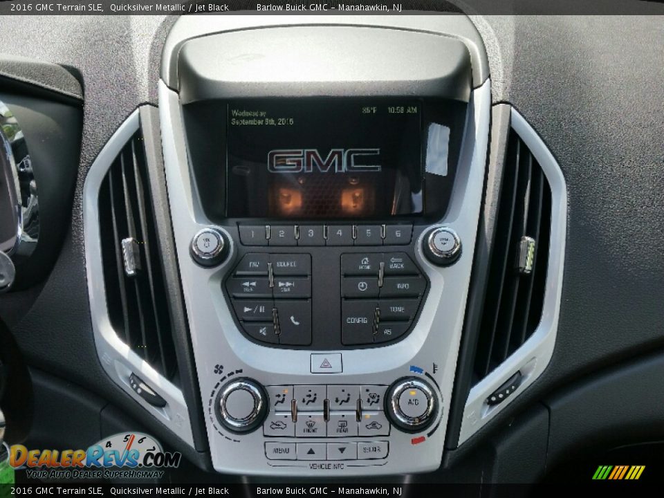 2016 GMC Terrain SLE Quicksilver Metallic / Jet Black Photo #9