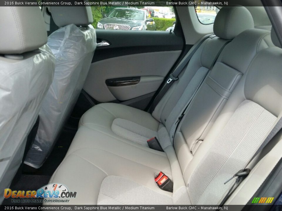 Rear Seat of 2016 Buick Verano Convenience Group Photo #6