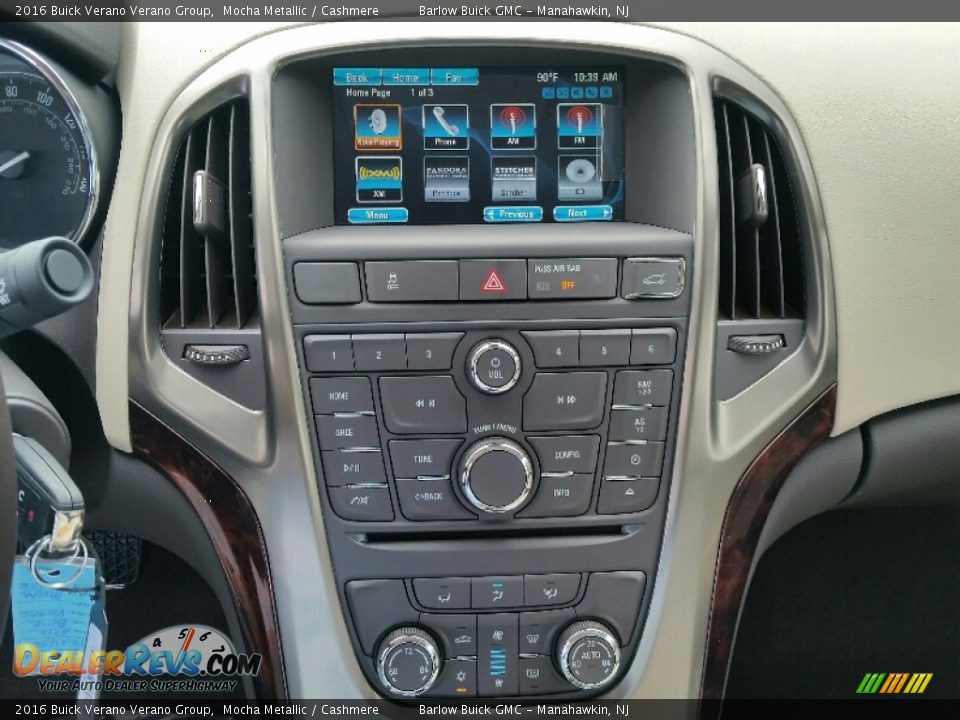 2016 Buick Verano Verano Group Mocha Metallic / Cashmere Photo #9