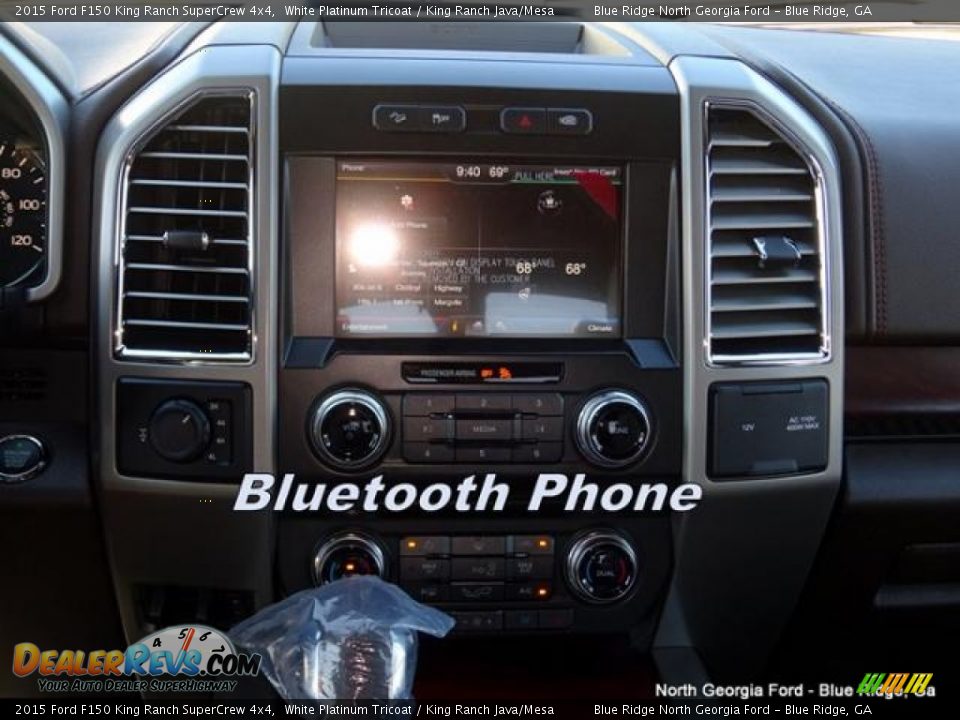 2015 Ford F150 King Ranch SuperCrew 4x4 White Platinum Tricoat / King Ranch Java/Mesa Photo #20