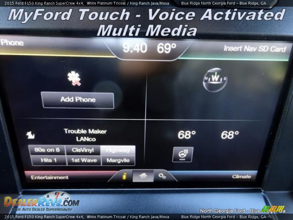 2015 Ford F150 King Ranch SuperCrew 4x4 White Platinum Tricoat / King Ranch Java/Mesa Photo #21