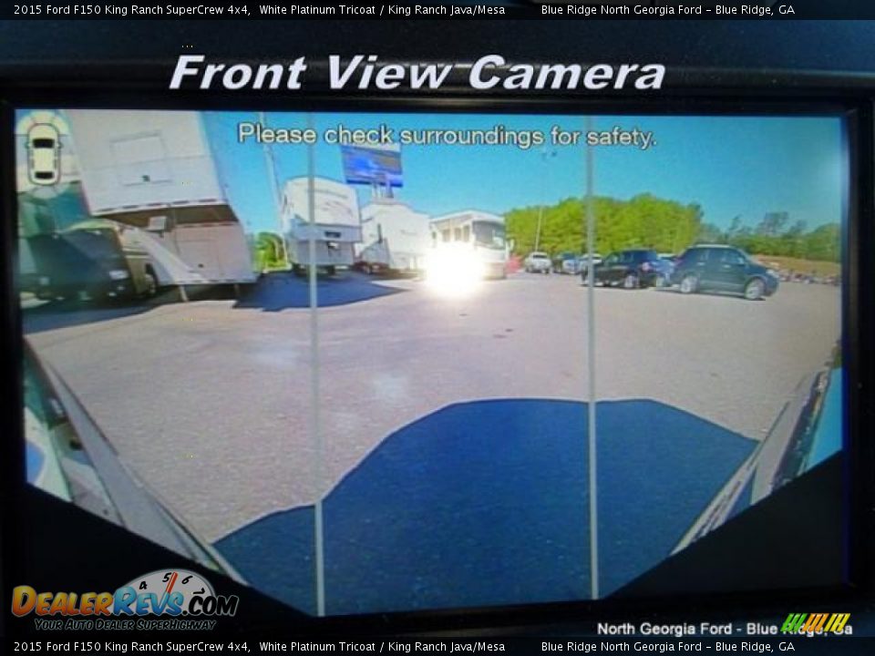 2015 Ford F150 King Ranch SuperCrew 4x4 White Platinum Tricoat / King Ranch Java/Mesa Photo #24