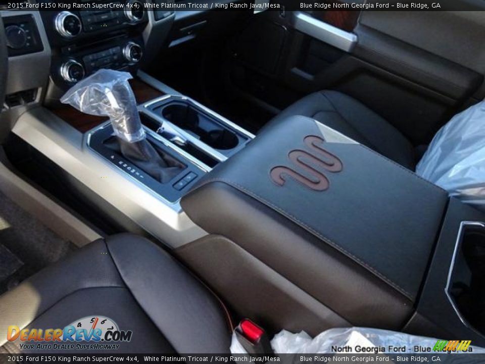 2015 Ford F150 King Ranch SuperCrew 4x4 White Platinum Tricoat / King Ranch Java/Mesa Photo #30