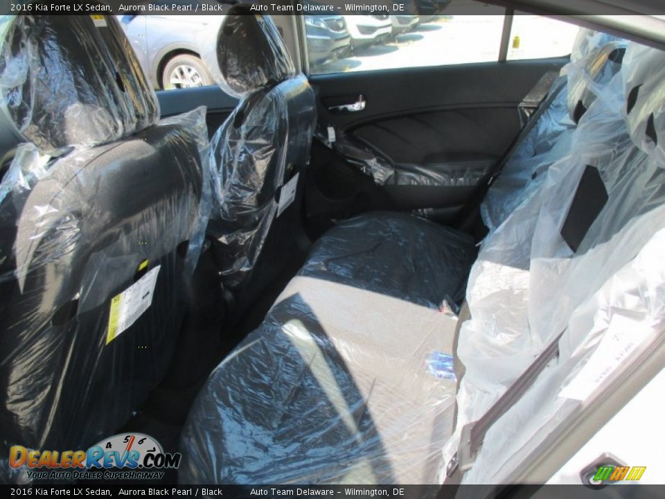 2016 Kia Forte LX Sedan Aurora Black Pearl / Black Photo #8