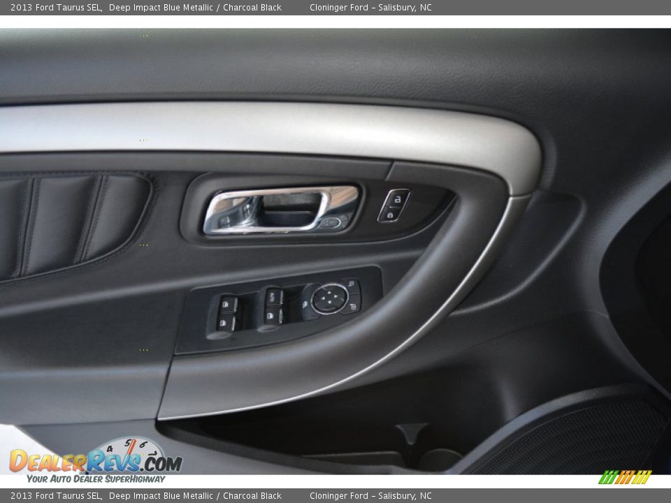 2013 Ford Taurus SEL Deep Impact Blue Metallic / Charcoal Black Photo #9