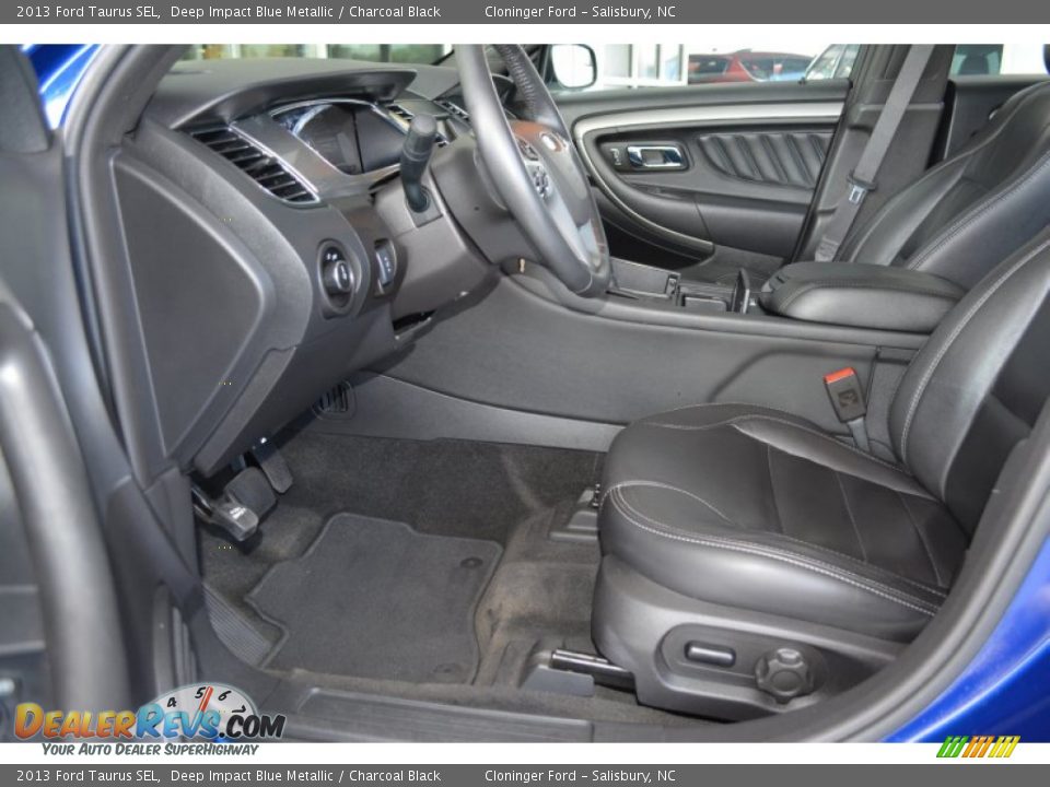2013 Ford Taurus SEL Deep Impact Blue Metallic / Charcoal Black Photo #10