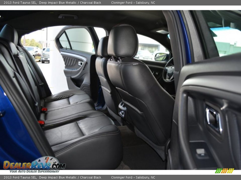 2013 Ford Taurus SEL Deep Impact Blue Metallic / Charcoal Black Photo #15