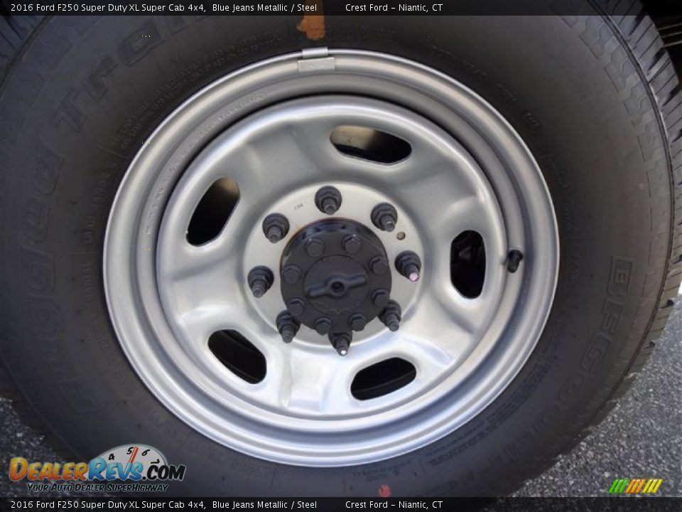 2016 Ford F250 Super Duty XL Super Cab 4x4 Blue Jeans Metallic / Steel Photo #10