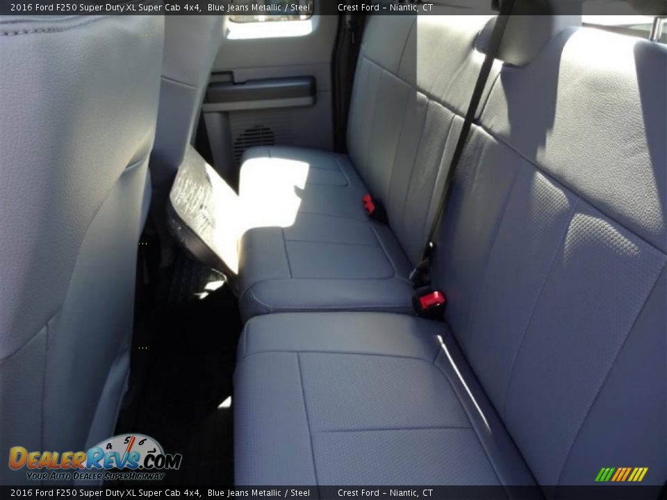 2016 Ford F250 Super Duty XL Super Cab 4x4 Blue Jeans Metallic / Steel Photo #14