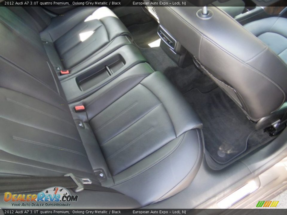 2012 Audi A7 3.0T quattro Premium Oolong Grey Metallic / Black Photo #9
