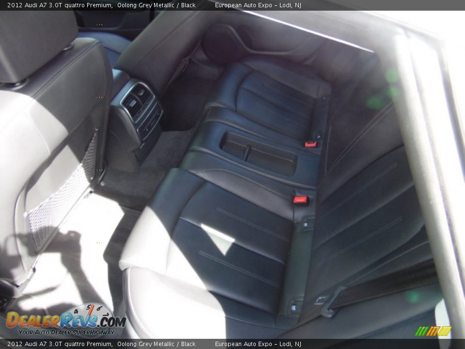 2012 Audi A7 3.0T quattro Premium Oolong Grey Metallic / Black Photo #11