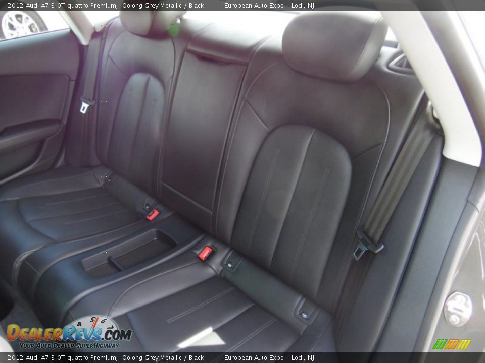 2012 Audi A7 3.0T quattro Premium Oolong Grey Metallic / Black Photo #12
