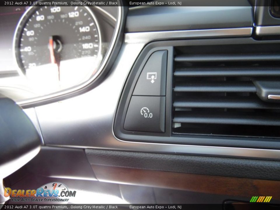 2012 Audi A7 3.0T quattro Premium Oolong Grey Metallic / Black Photo #29