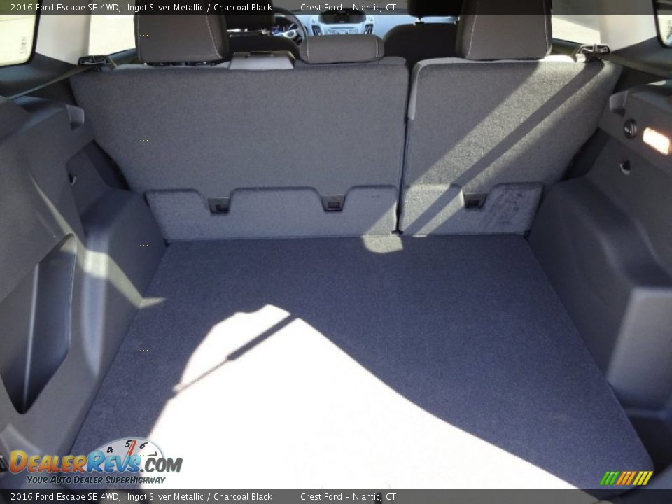 2016 Ford Escape SE 4WD Ingot Silver Metallic / Charcoal Black Photo #11