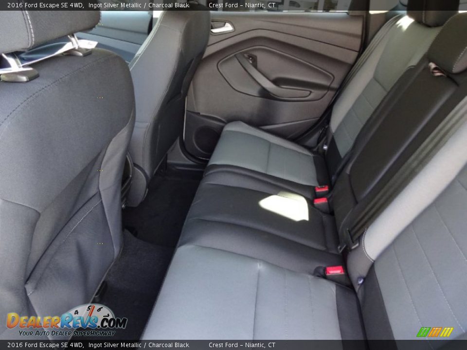2016 Ford Escape SE 4WD Ingot Silver Metallic / Charcoal Black Photo #14