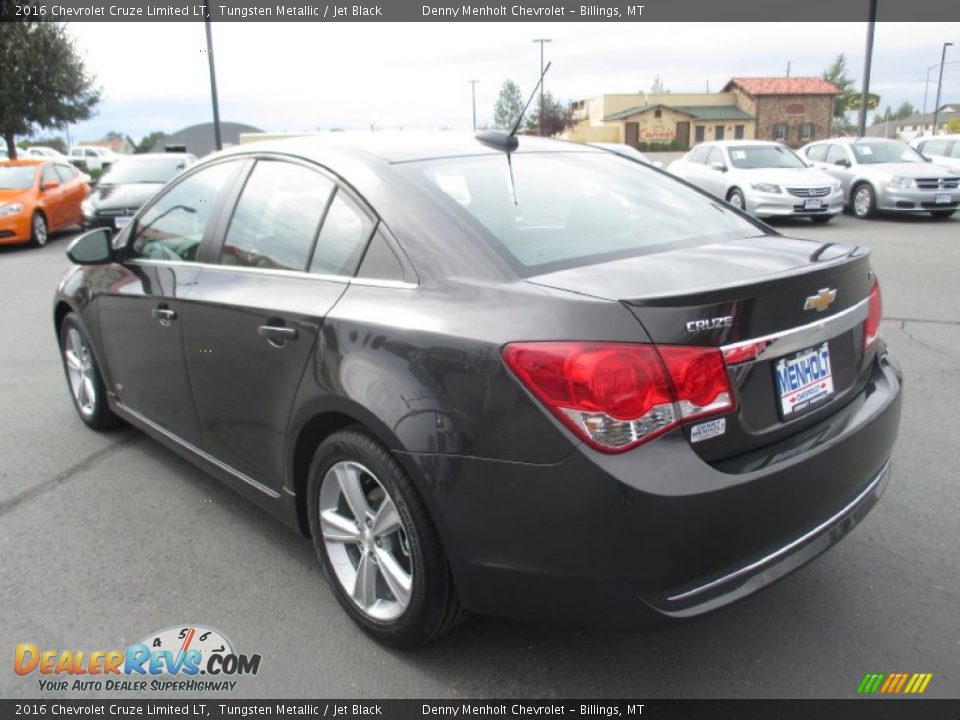 2016 Chevrolet Cruze Limited LT Tungsten Metallic / Jet Black Photo #4