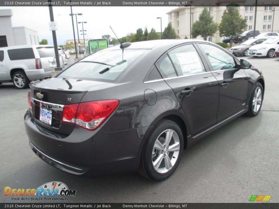 2016 Chevrolet Cruze Limited LT Tungsten Metallic / Jet Black Photo #6