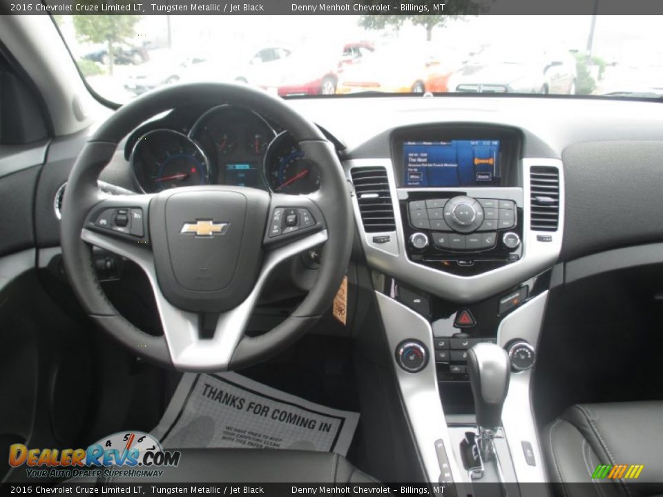 2016 Chevrolet Cruze Limited LT Tungsten Metallic / Jet Black Photo #10