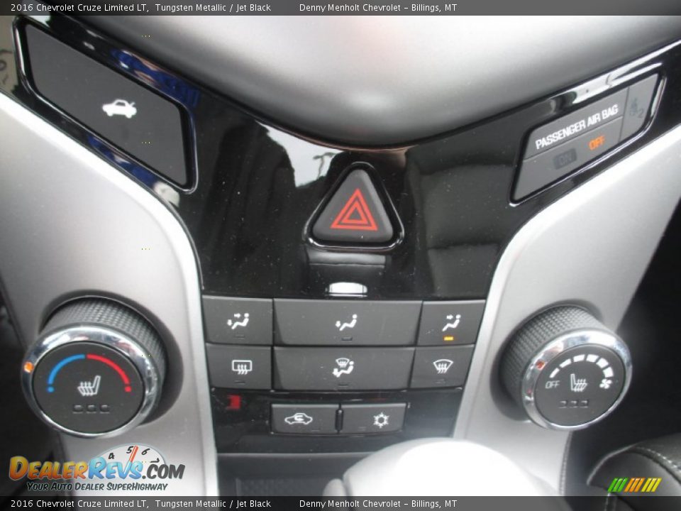 2016 Chevrolet Cruze Limited LT Tungsten Metallic / Jet Black Photo #15