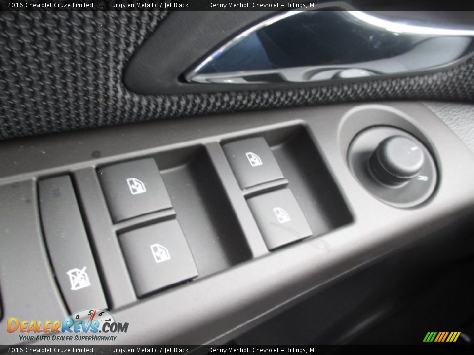2016 Chevrolet Cruze Limited LT Tungsten Metallic / Jet Black Photo #17