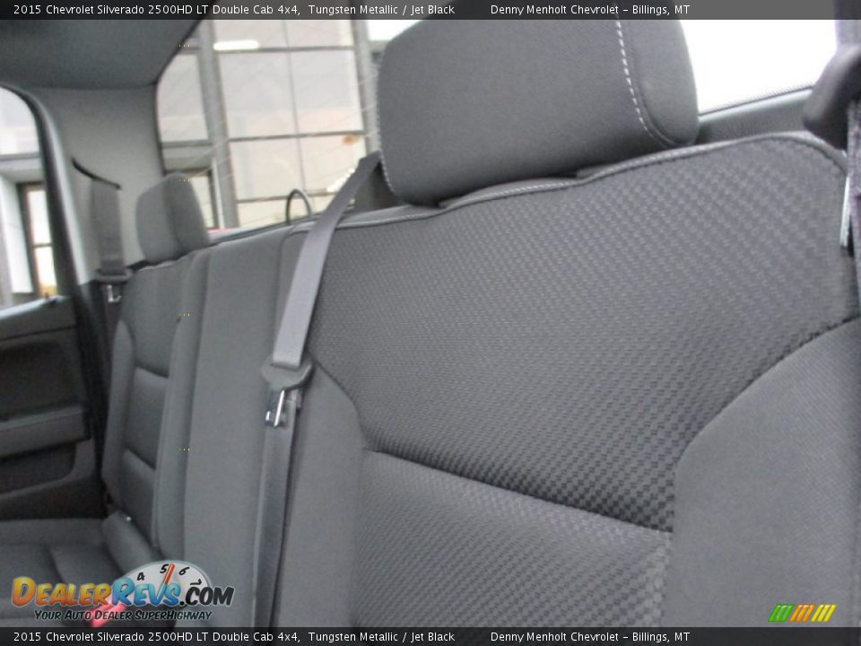 2015 Chevrolet Silverado 2500HD LT Double Cab 4x4 Tungsten Metallic / Jet Black Photo #8