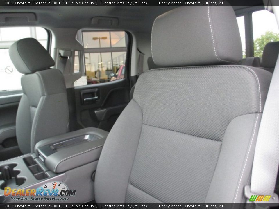 2015 Chevrolet Silverado 2500HD LT Double Cab 4x4 Tungsten Metallic / Jet Black Photo #11