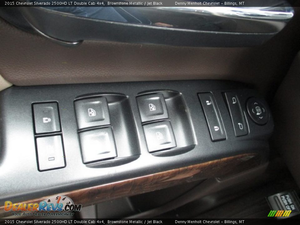 2015 Chevrolet Silverado 2500HD LT Double Cab 4x4 Brownstone Metallic / Jet Black Photo #16