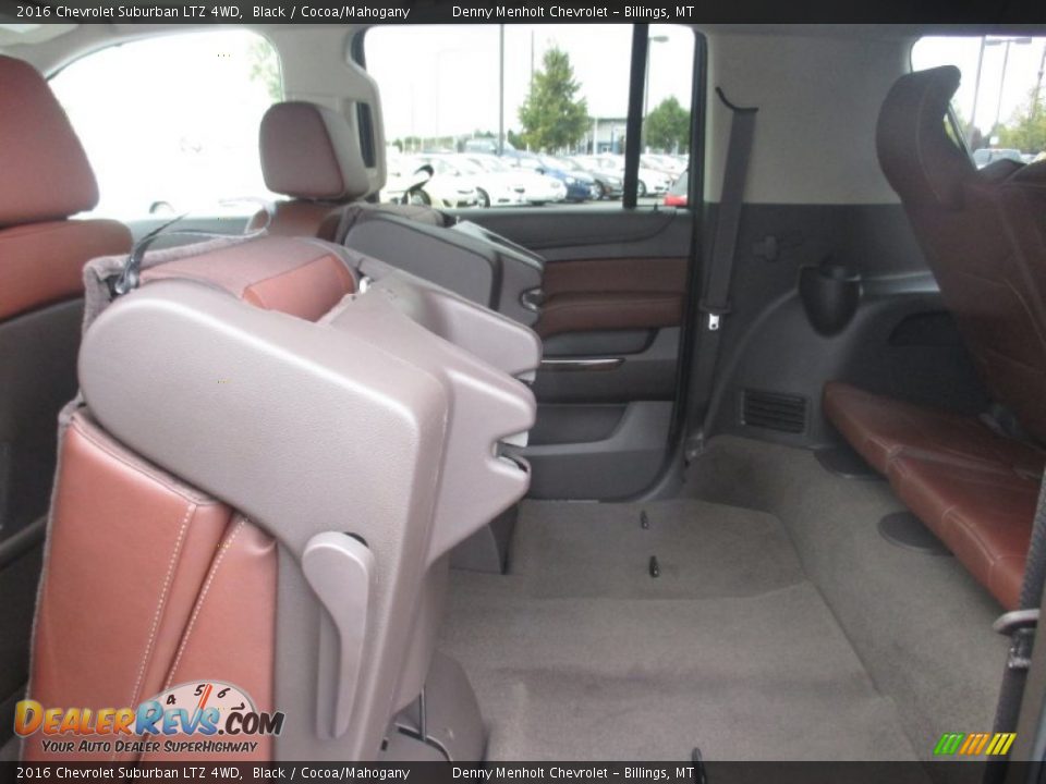 Rear Seat of 2016 Chevrolet Suburban LTZ 4WD Photo #11