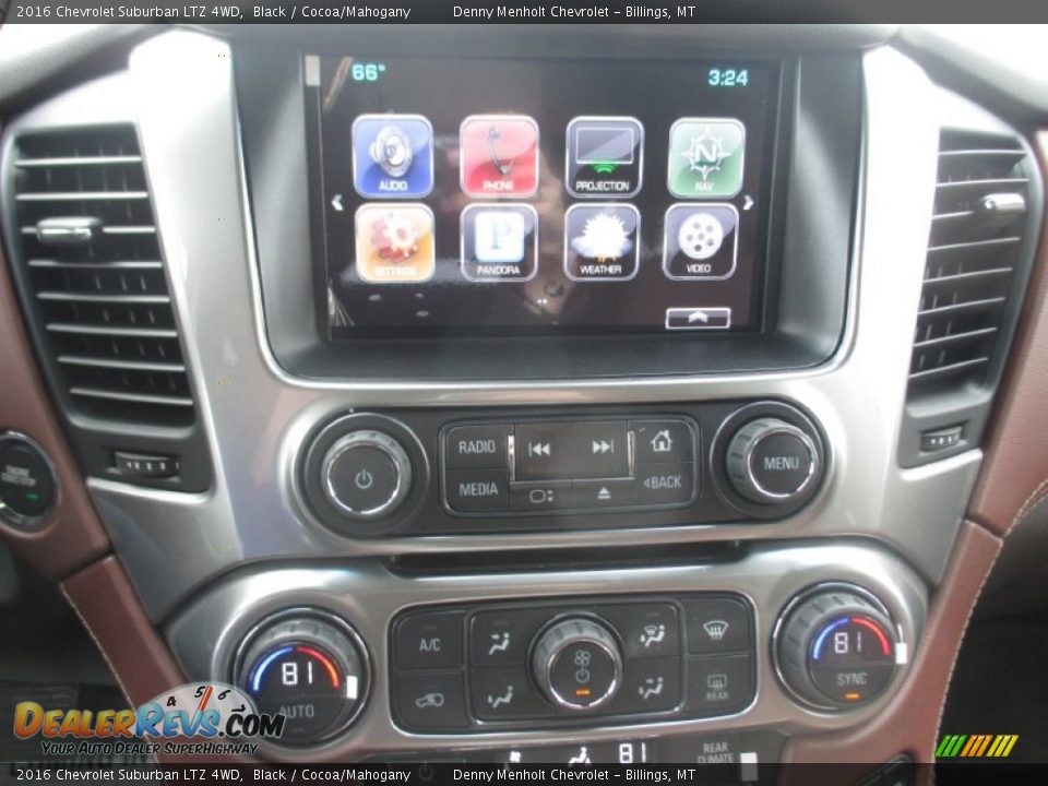 Controls of 2016 Chevrolet Suburban LTZ 4WD Photo #16