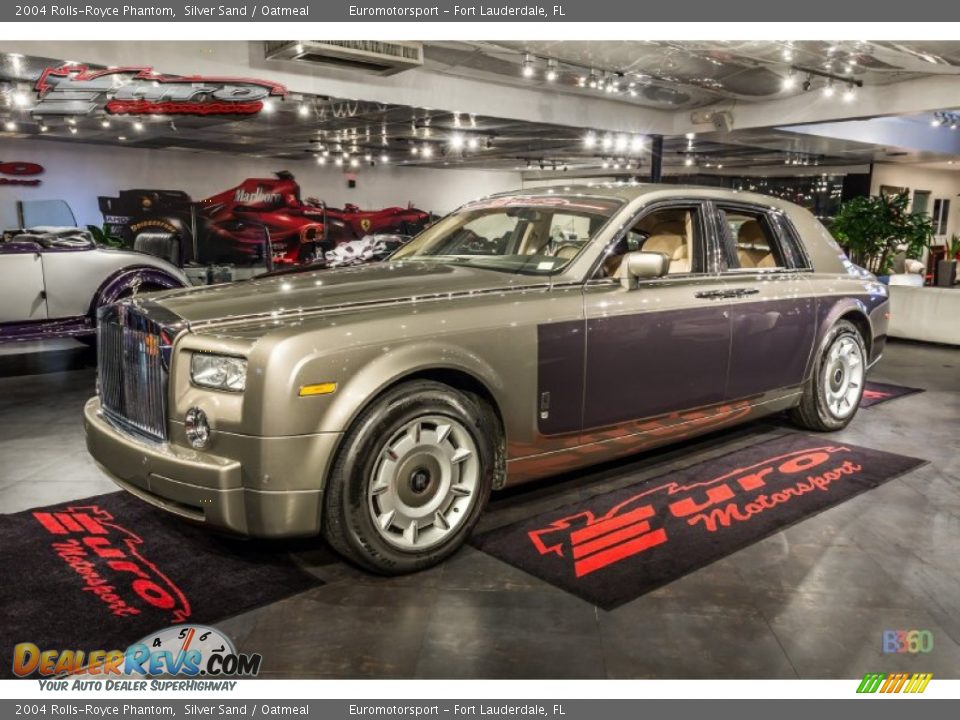 2004 Rolls-Royce Phantom Silver Sand / Oatmeal Photo #3