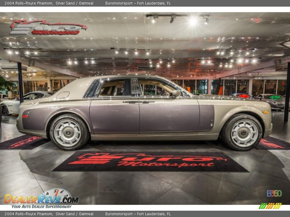 2004 Rolls-Royce Phantom Silver Sand / Oatmeal Photo #8
