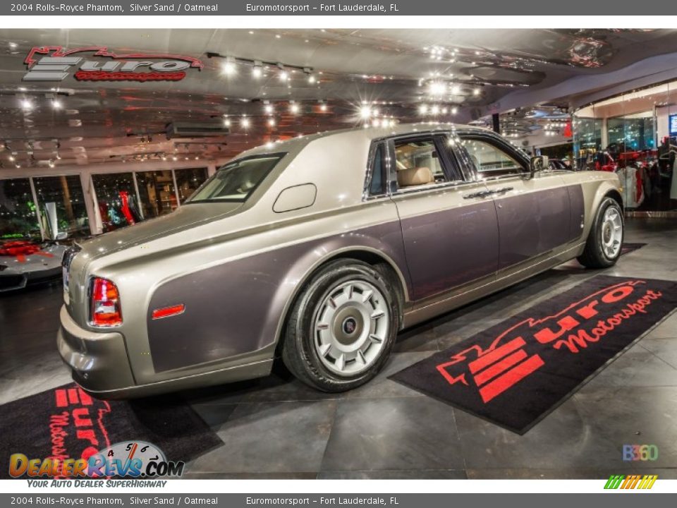 2004 Rolls-Royce Phantom Silver Sand / Oatmeal Photo #9