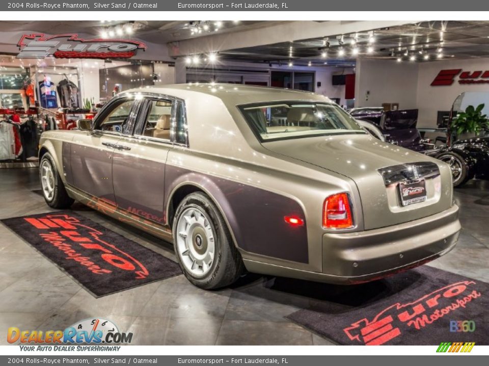 2004 Rolls-Royce Phantom Silver Sand / Oatmeal Photo #12
