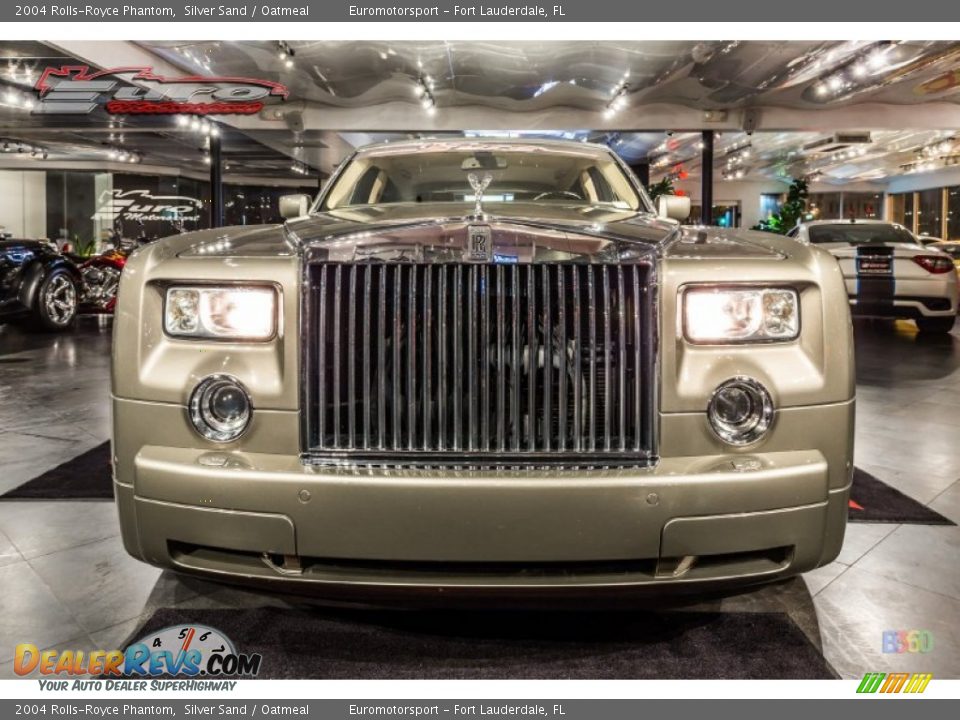 2004 Rolls-Royce Phantom Silver Sand / Oatmeal Photo #19