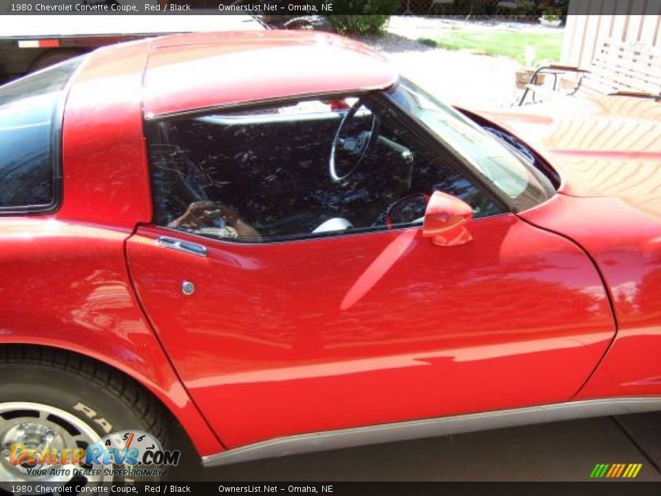 1980 Chevrolet Corvette Coupe Red / Black Photo #21