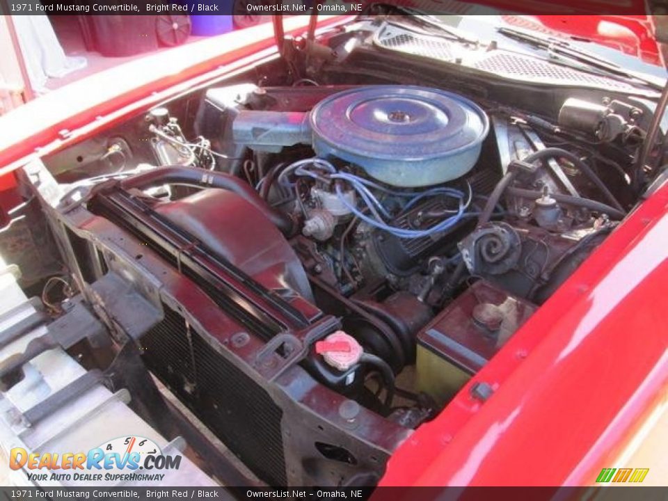 1971 Ford Mustang Convertible 302 ci. V8 Engine Photo #10