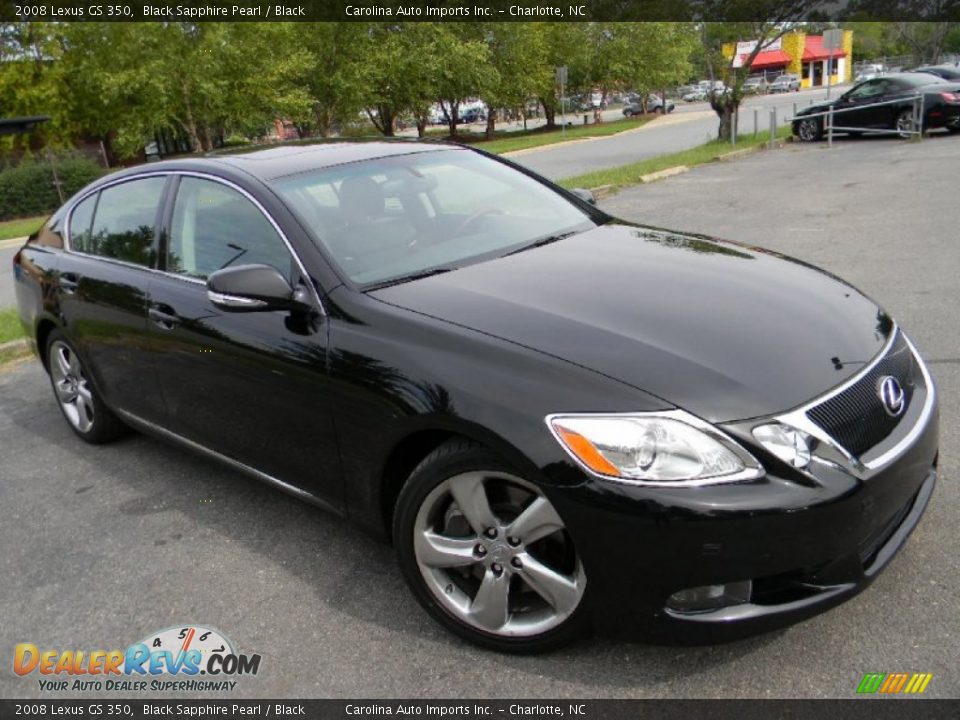 Front 3/4 View of 2008 Lexus GS 350 Photo #3