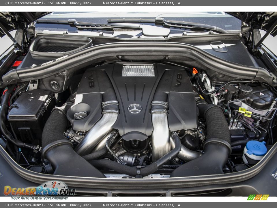 2016 Mercedes-Benz GL 550 4Matic 4.6 Liter DI biturbo DOHC 32-Valve VVT V8 Engine Photo #8