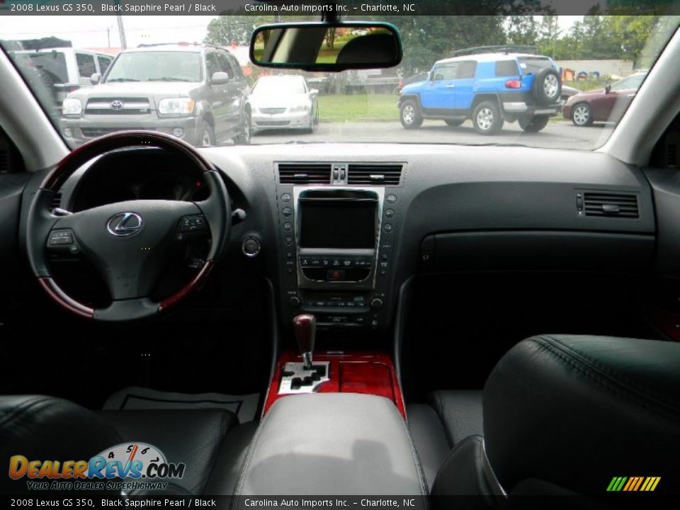 2008 Lexus GS 350 Black Sapphire Pearl / Black Photo #13