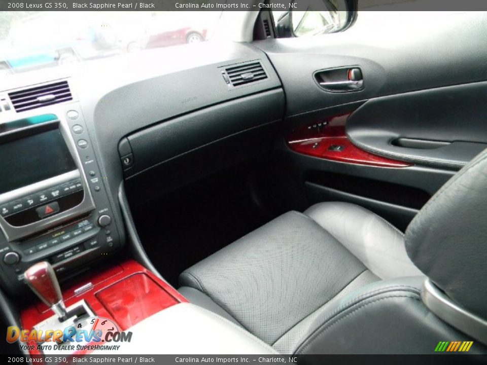 2008 Lexus GS 350 Black Sapphire Pearl / Black Photo #14
