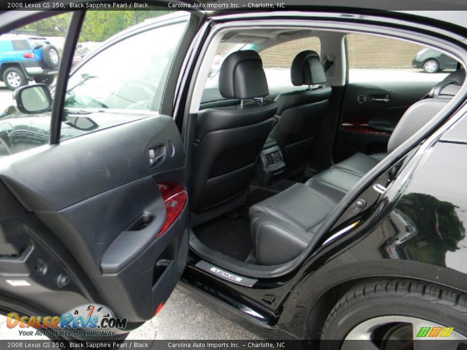 2008 Lexus GS 350 Black Sapphire Pearl / Black Photo #20