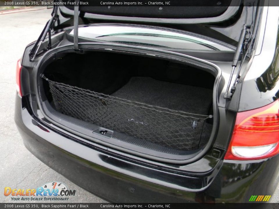 2008 Lexus GS 350 Black Sapphire Pearl / Black Photo #21