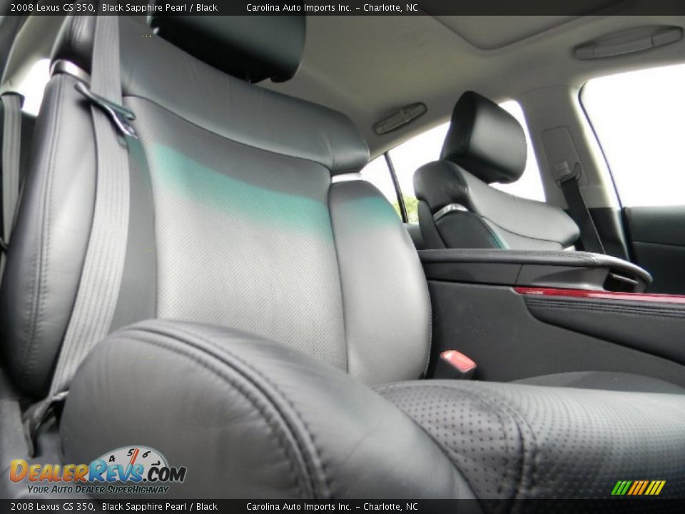 2008 Lexus GS 350 Black Sapphire Pearl / Black Photo #23