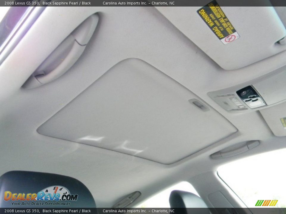 2008 Lexus GS 350 Black Sapphire Pearl / Black Photo #24