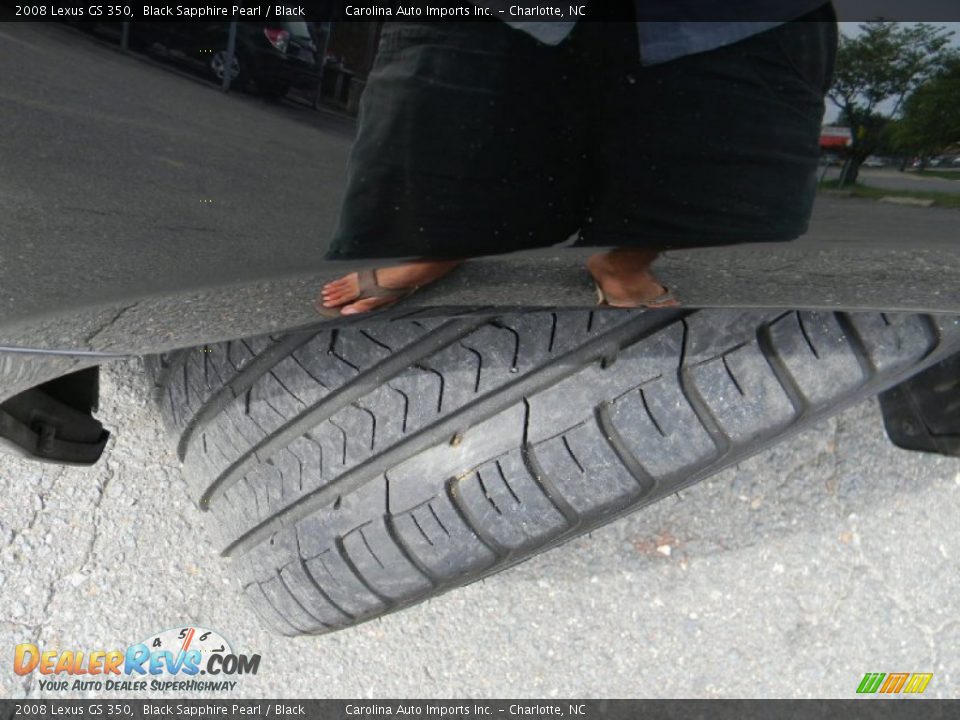2008 Lexus GS 350 Black Sapphire Pearl / Black Photo #27