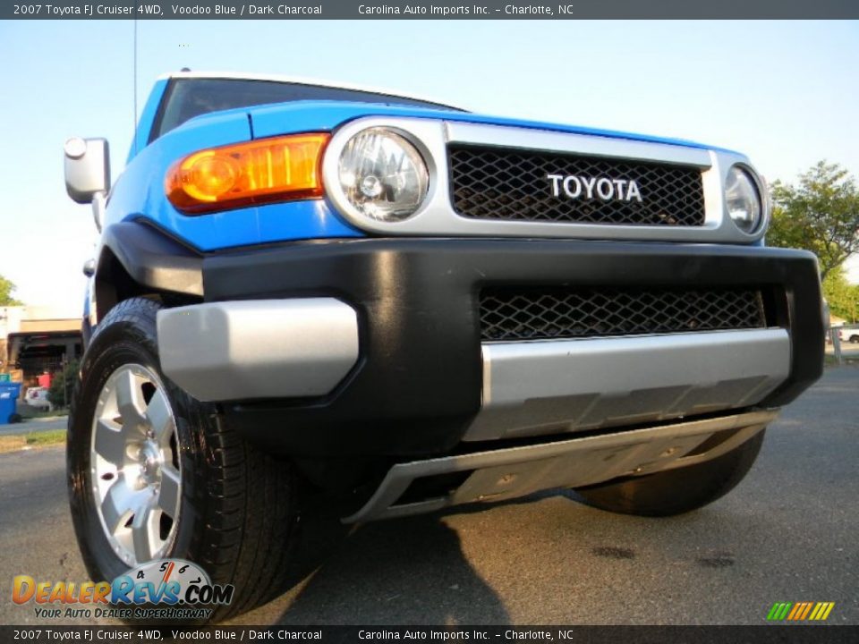 2007 Toyota FJ Cruiser 4WD Voodoo Blue / Dark Charcoal Photo #1