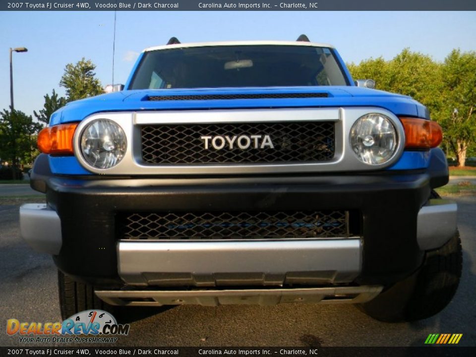 2007 Toyota FJ Cruiser 4WD Voodoo Blue / Dark Charcoal Photo #4