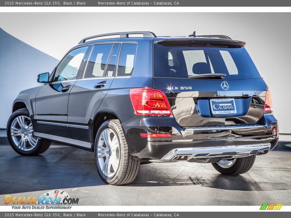 2015 Mercedes-Benz GLK 350 Black / Black Photo #2