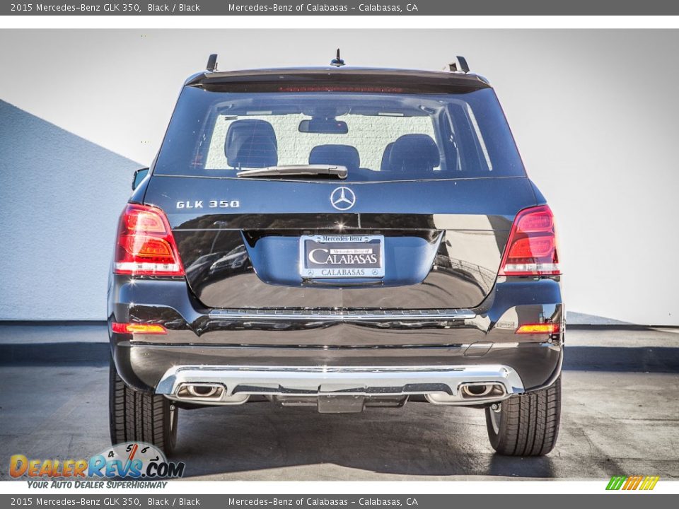 2015 Mercedes-Benz GLK 350 Black / Black Photo #3