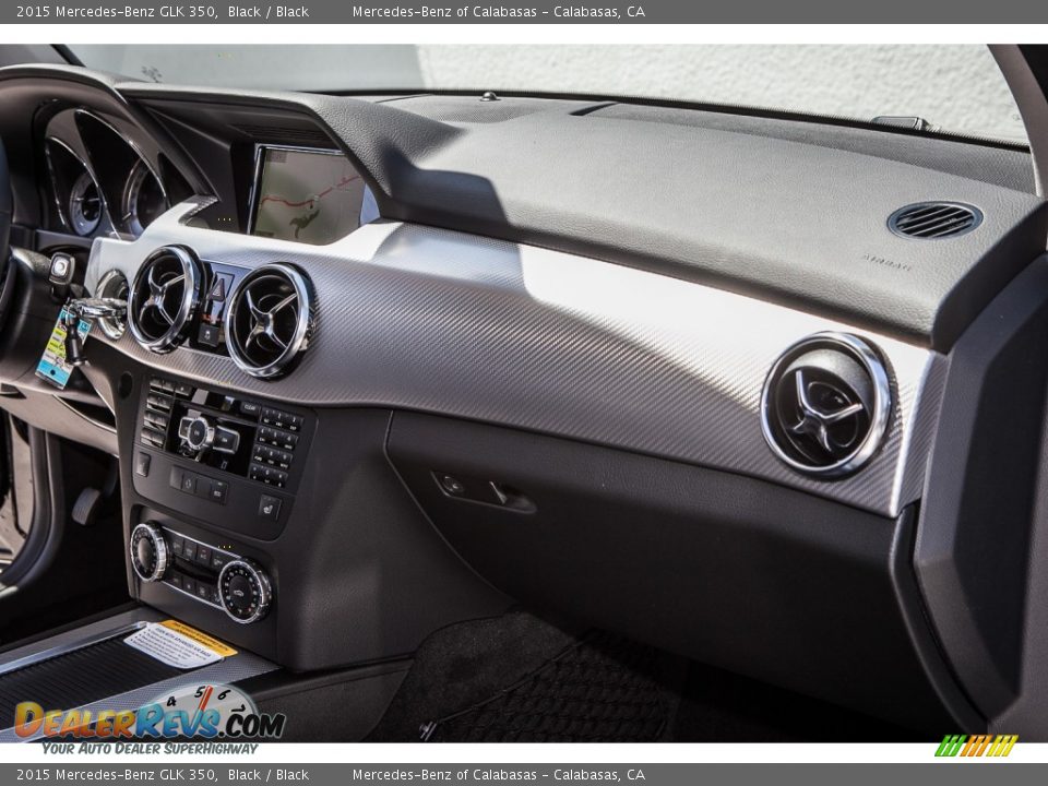 2015 Mercedes-Benz GLK 350 Black / Black Photo #7